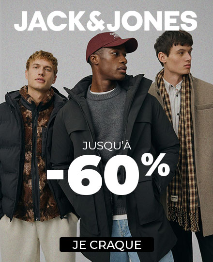 Jack & jones jusqu'à -60% 