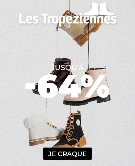 Les tropeziennes jusqu'à -64%