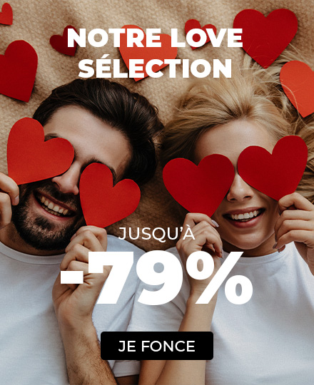 Saint Valentin Jusqu'à -79% 