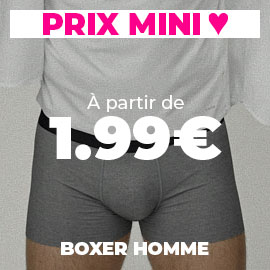 Boxer homme à prix mini 