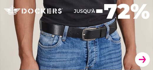 Dockers jusqu'à -72%